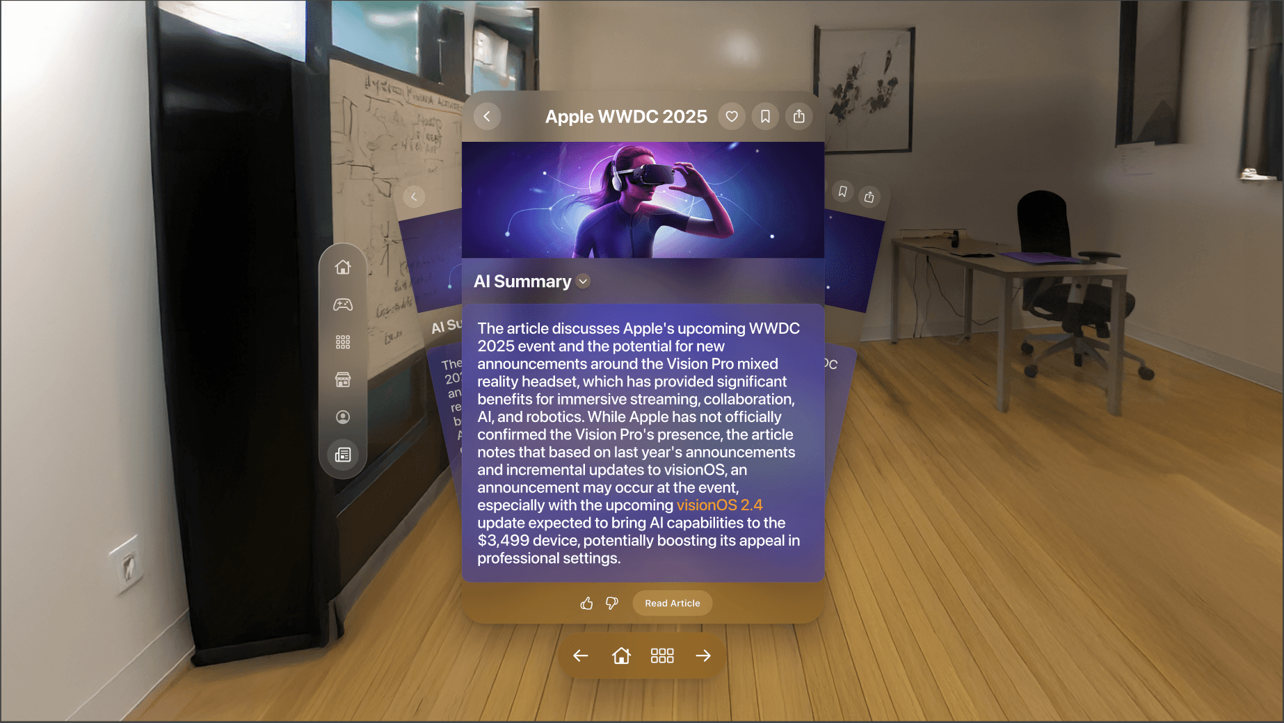 Omnia Browser — Spatial Web