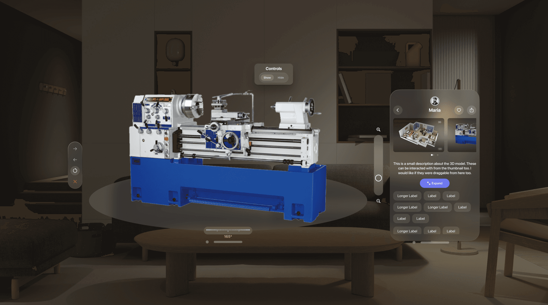 Omnia Browser — 3D Model Viewer