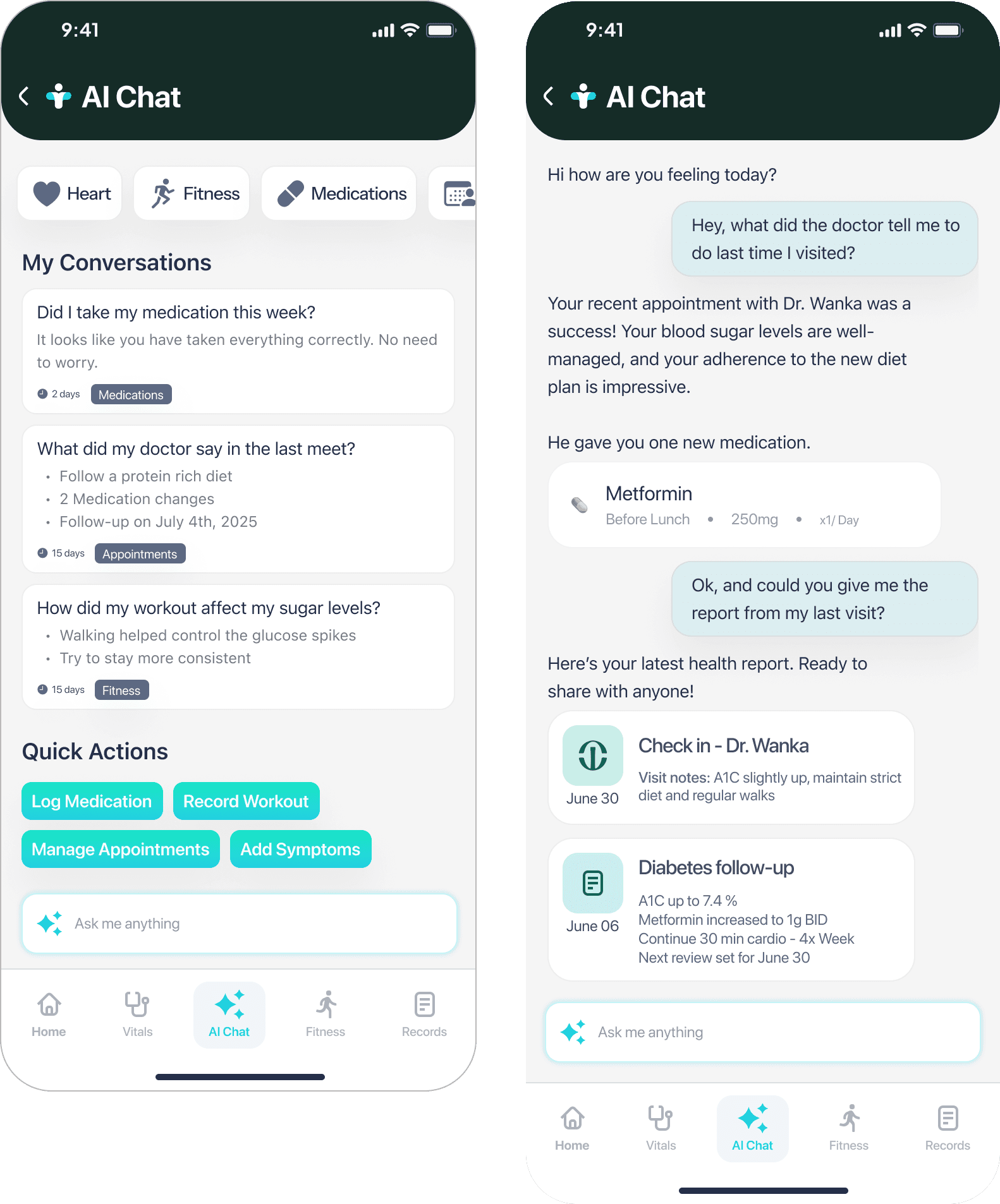 SynCare — AI Chat
