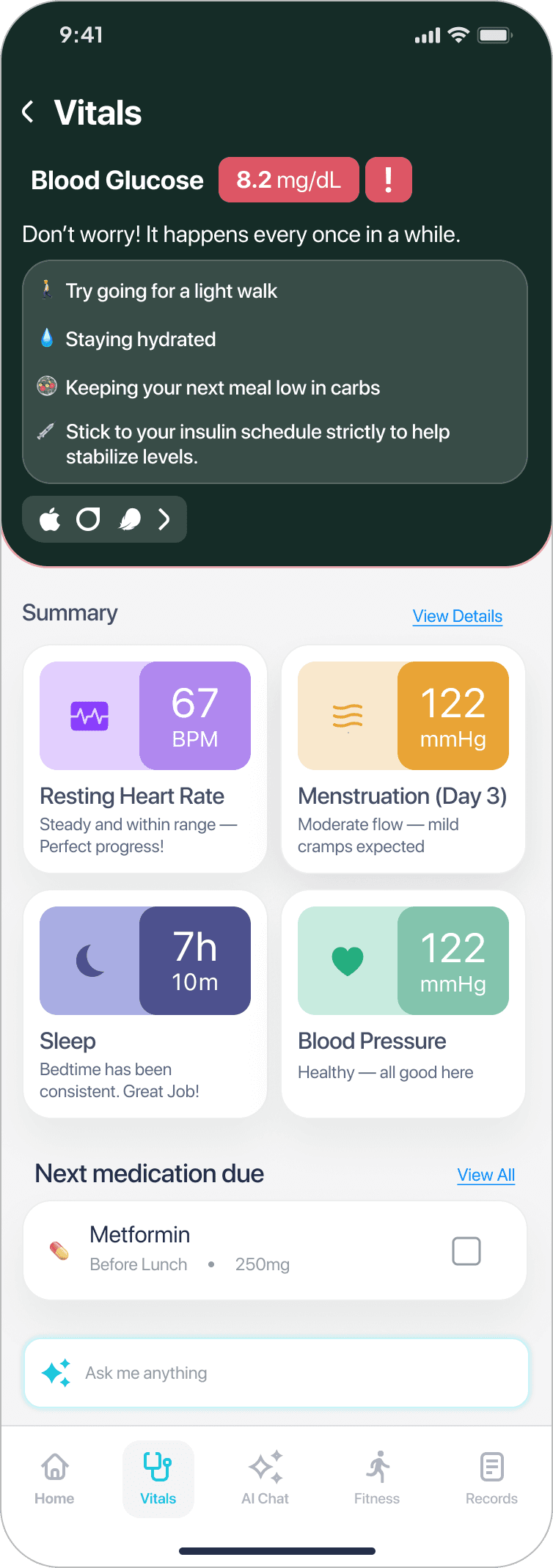 SynCare — Vitals